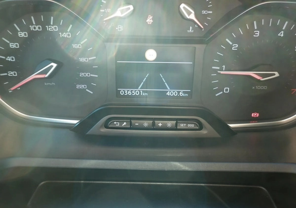 Peugeot Rifter cena 69999 przebieg: 37000, rok produkcji 2019 z Konin małe 172